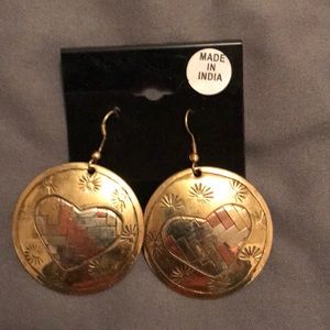 Round earrings made in India